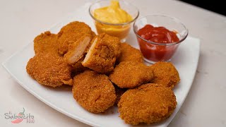 Nuggets de Pollo Caseros Super Fáciles  - &quot;El Saborcito Rojo&quot;