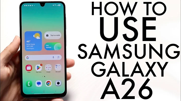 How To Use Your Samsung Galaxy A26! (Complete Beginners Guide)