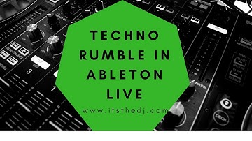 Techno - Drumcode Rumble Exclusively in Ableton Live