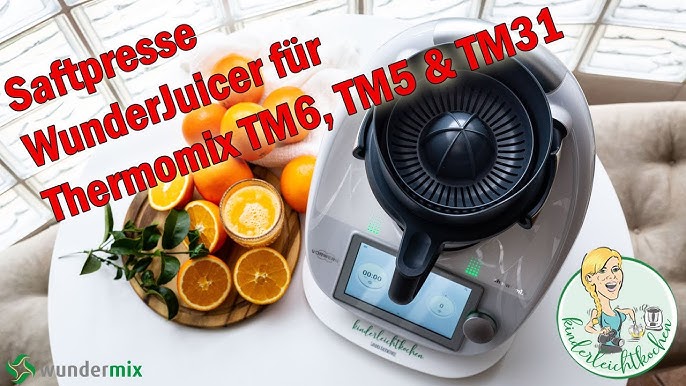 Clé presse-agrumes design ergonomique pour Thermomix TM5 TM6