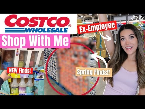 COSTCO SHOP WITH ME MARCH 2024 | New Finds & Deals | Spring Cleaning Sale & Easter