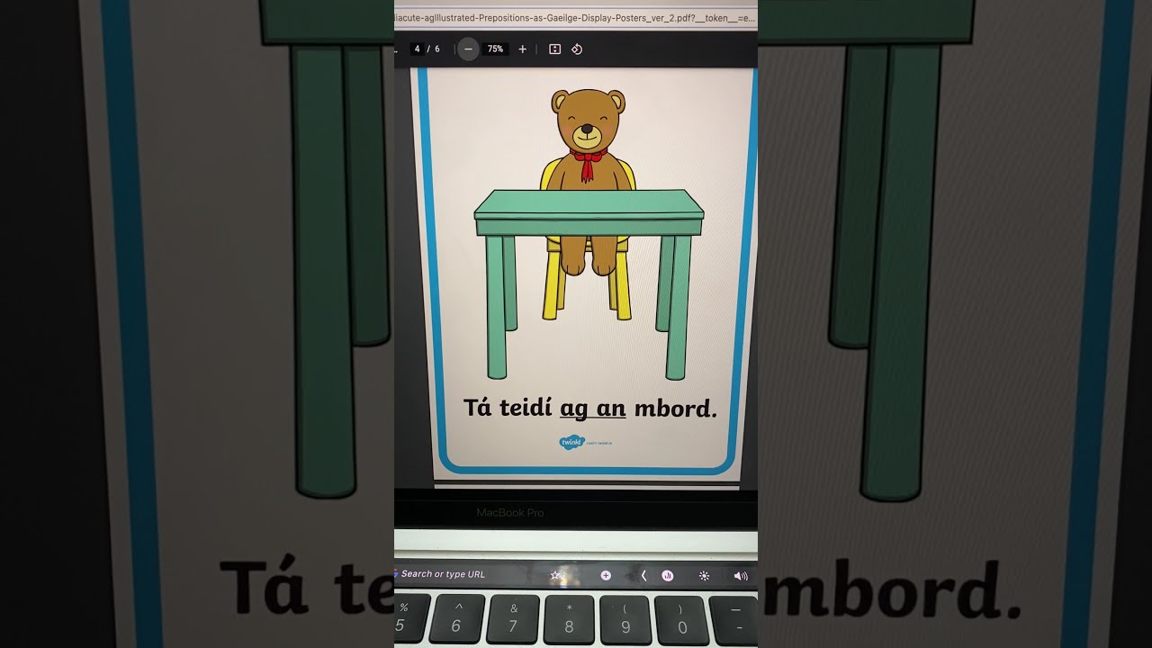 Prepositions Pronunciation As Gaeilge