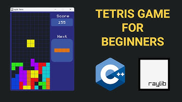 Creating Tetris in C++ with raylib - Beginner Tutorial (OOP)