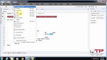 QTP tutorial-1.47-Getting started with UFT-UFT Edit and View menus(automation testing)