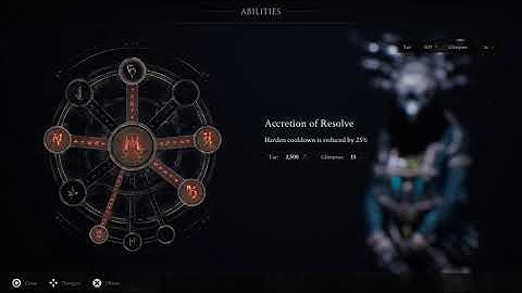 Mortal Shell - Harros / Learning Accretion of Resolve (Dialogue)