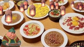 اول سحور لرمضان عملت منيو?المطاعم بجد حاجه شياكه