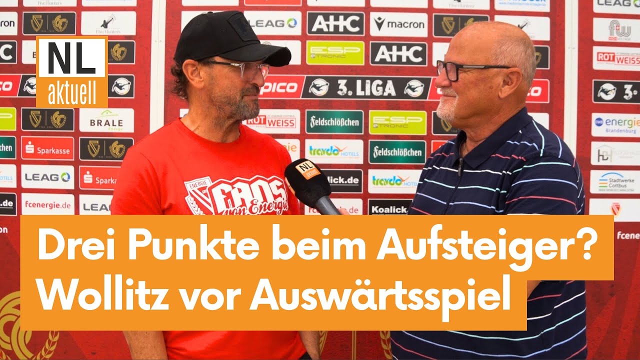 FC Energie Cottbus | Schweinfurt wartet - Pele Wollitz vor dem ersten Auswärtsspiel der Saison