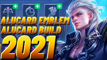 ALUCARD EMBLEM AND BUILD SET 2021 | MOBILE LEGENDS