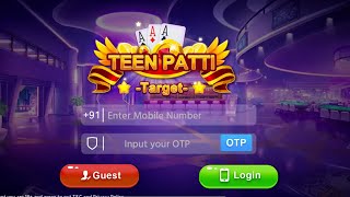 Teen Patti target | iPhone me teen Patti app khele | iPhone me teen Patti download kaise kare screenshot 3