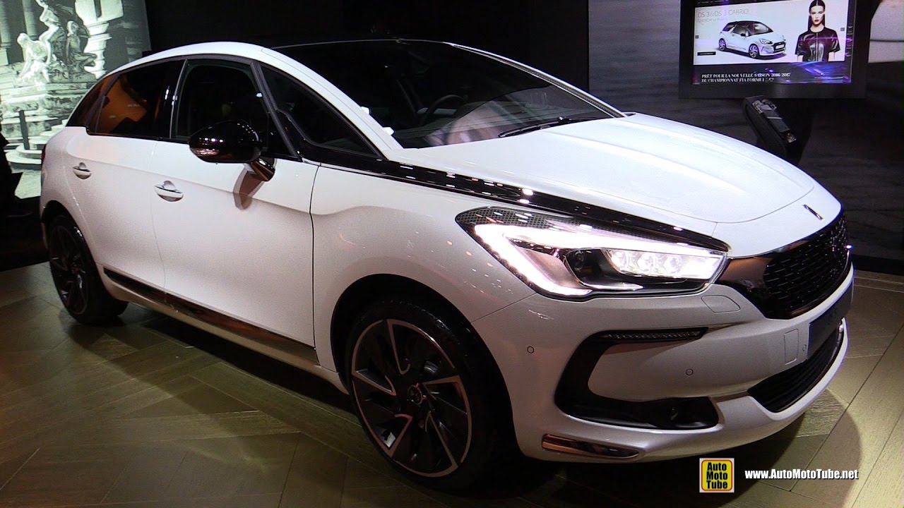 2017 Citroen Ds5 Sport Chic 180 Diesel Exterior And Interior Walkaround 2016 Paris Motor Show