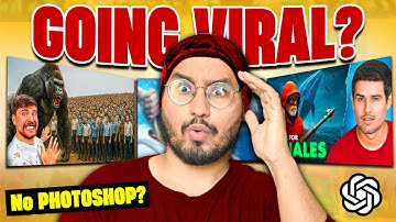 I Made Thumbnails Like Top YouTubers Without Any Skills or Software!