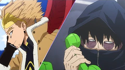 Hawk and dabi secret phone call..  ?😈 (dub) | My hero academia season 5 episode 14
