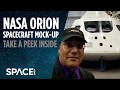 Peek Inside NASA's Orion Spacecraft - Exclusive Tour