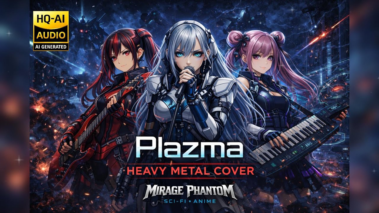 🎧【機動戦士ガンダムGQuuuuuuX】Plazma / 米津玄師│Heavy Metal Cover