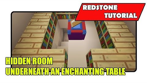 Minecraft Tutorial : How to make secret library base 