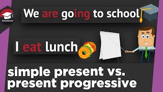 Unterschied Simple Present und Present Progressive erklärt - Bildung, Gegenwart und Zukunft erklärt!