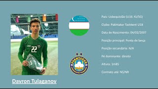 Davron Tulaganov | 2007 (Uzbekistan | Pakhtakor) U17 Development Cup 2024 footage