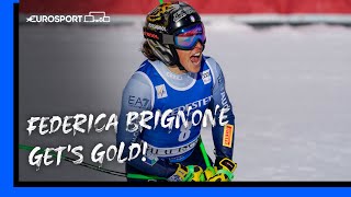 🇮🇹 Federica Brignone's Brilliant Win! | Women's Super-G | Alpine Skiing World Cup | Highlights