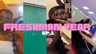 Freshman Year at IUP ep 1 | First Day of Spring Semester, I Got a CANON Camera, We're Clowns