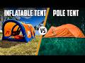 Inflatable Tent vs Pole Tent: Which is Actually Better for You?