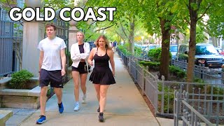 CHICAGO (USA) Spring 2024 Walking Tour  GOLD COAST on Tuesday | April 30, 2024 | 4k City Sounds