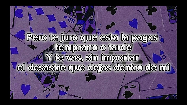 Las cartas letra  Luister La Voz - Maikol El Insoportable