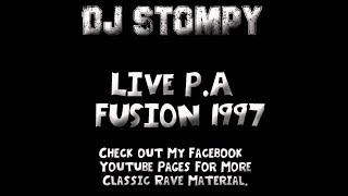 Dj Stompy - Fusion Live PA 18/01/1997 @ The Sanctury Milton Keynes