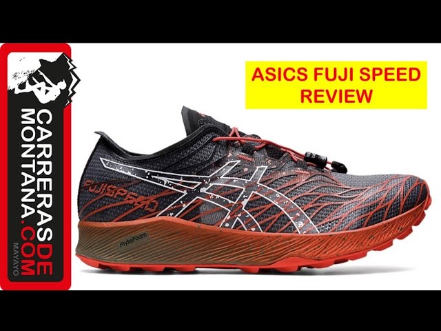 ratón Validación Inmundicia ASICS FUJISPEED REVIEW: Zapatilla trail running competición, agil, ligera y  muy amortiguada. - YouTube