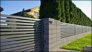 Beautiful Garden Fence Design Ideas Front Yard Garden Landscape | Exterior Garden Fence Design Ideas