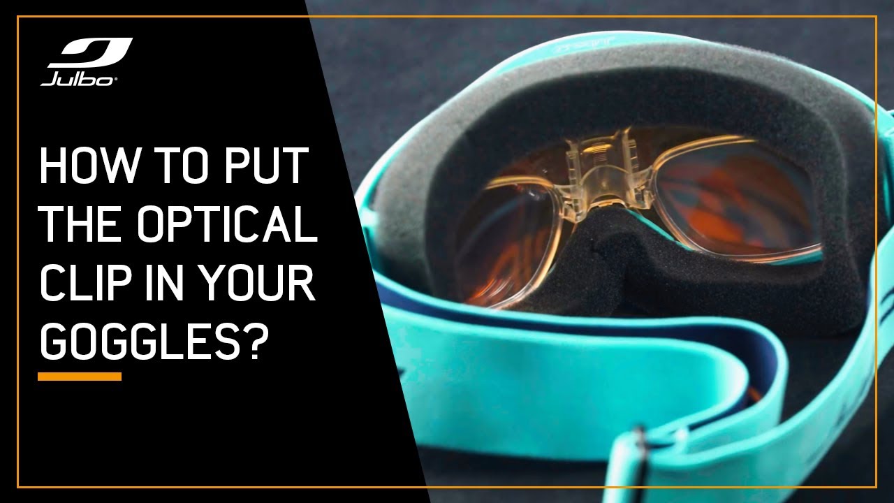 How to attach the optical clip to your goggles 👓? | Julbo - YouTube