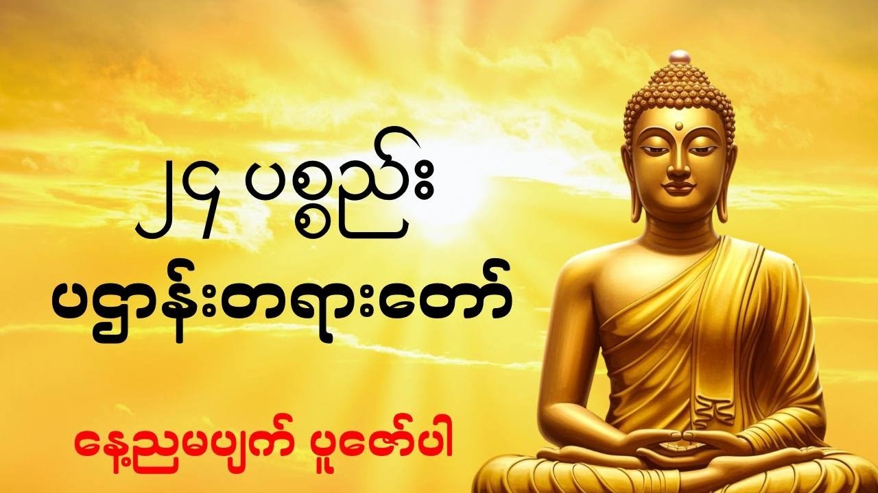 (၂၄)ပစ္စည်း ပဋ္ဌာန်းတရားတော် နေ့ညမပျက်ပူဇော်ပါ #ပဋ္ဌာန်းတရားတော် #တရားတော်များ #buddha #dhamma 