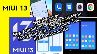 Best Super Smooth MIUI 13 Stable System Launcher With New Animations,New Recent Menu,Navigation Bar screenshot 4