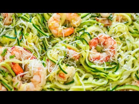 Shrimp Scampi with Zucchini Noodles