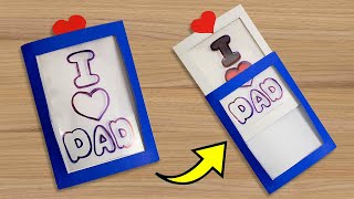 ❤️ Tarjeta mágica para el Día del Padre 😇 Ideas para papá 🥳 Father's Day Card Beautiful 😎