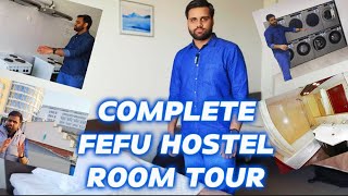 FEFU COMPLETE HOSTEL TOUR / ROOM  / Kitchen / Laundry room / Gym / Study Room Tour / MBBS IN FEFU