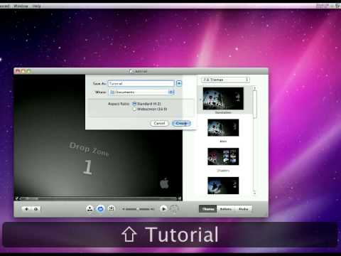 mac dvd imovie