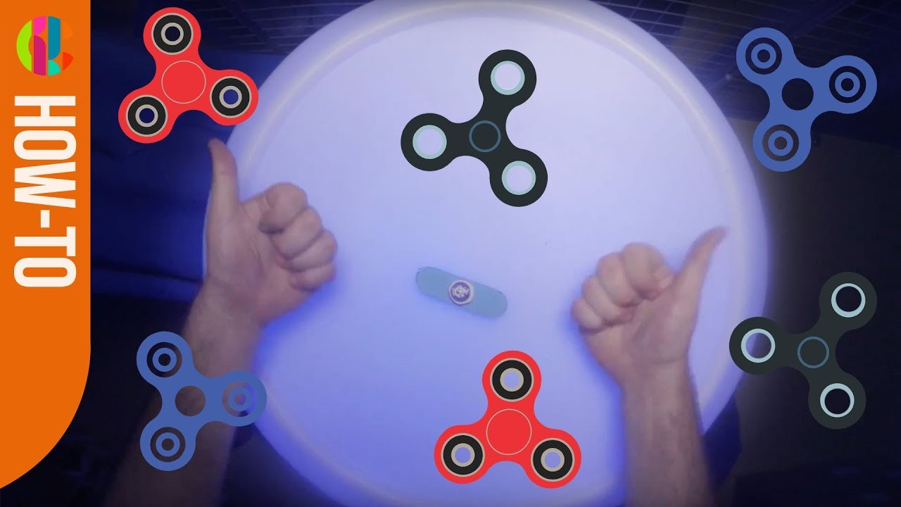 DIY Fidget Spinner - YouTube