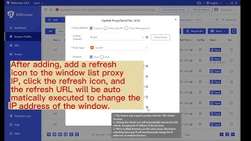 BitBrowser - Set http/https/socks5 proxy IP tutorial