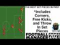 The BEST Set Pieces in FM21 - FM21 Tactics