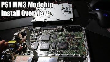 PS1 MM3 Modchip - Install Overview & Demonstration