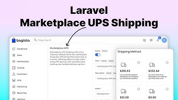 Laravel eCommerce Marketplace Shipping Management:-UPS Shipping