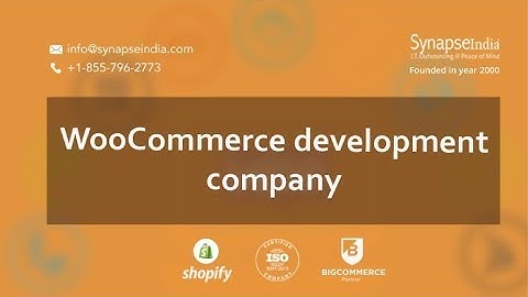 WooCommerce Website Development by SynapseIndia