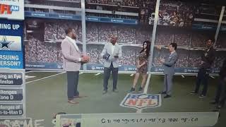 Molly Qerim Asked to bend over on Live TV by super bowl champ unfiltered