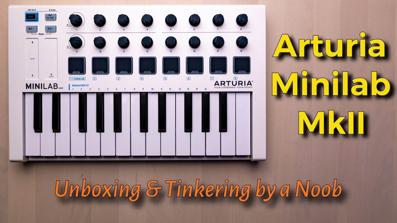 DTM・DAW ARTURIA MINILAB mkII Arturia MiniLab MkII – Anti-Foundation