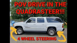 DRIVING A QUADRASTEER 2500 YUKON