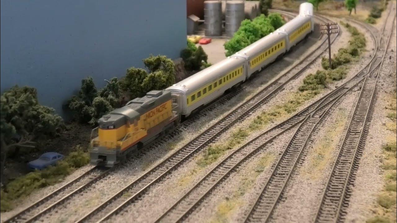 N Scale Model Trains Running at The Corio Model Railway Club. YouTube