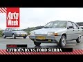 Citroën BX vs. Ford Sierra - AutoWeek Classics - English subtitles