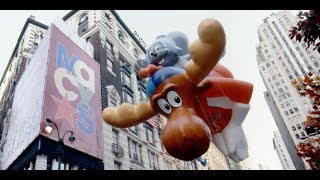 Macy's Parade Balloons: Bullwinkle & Rocky