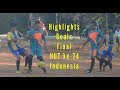 VIDEO: Seperti di Liga Profesional | Penyerahan Piala TJB Cup HUT ke-74 Indonesia