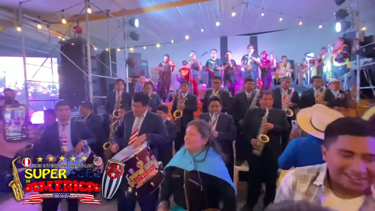 Los Intercontinentales Súper Ases de América y Surandino presentación Sicaya - 2023
